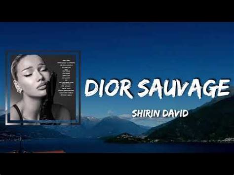 dior sauvage shirin lyrics|Shirin David – Dior Sauvage Lyrics .